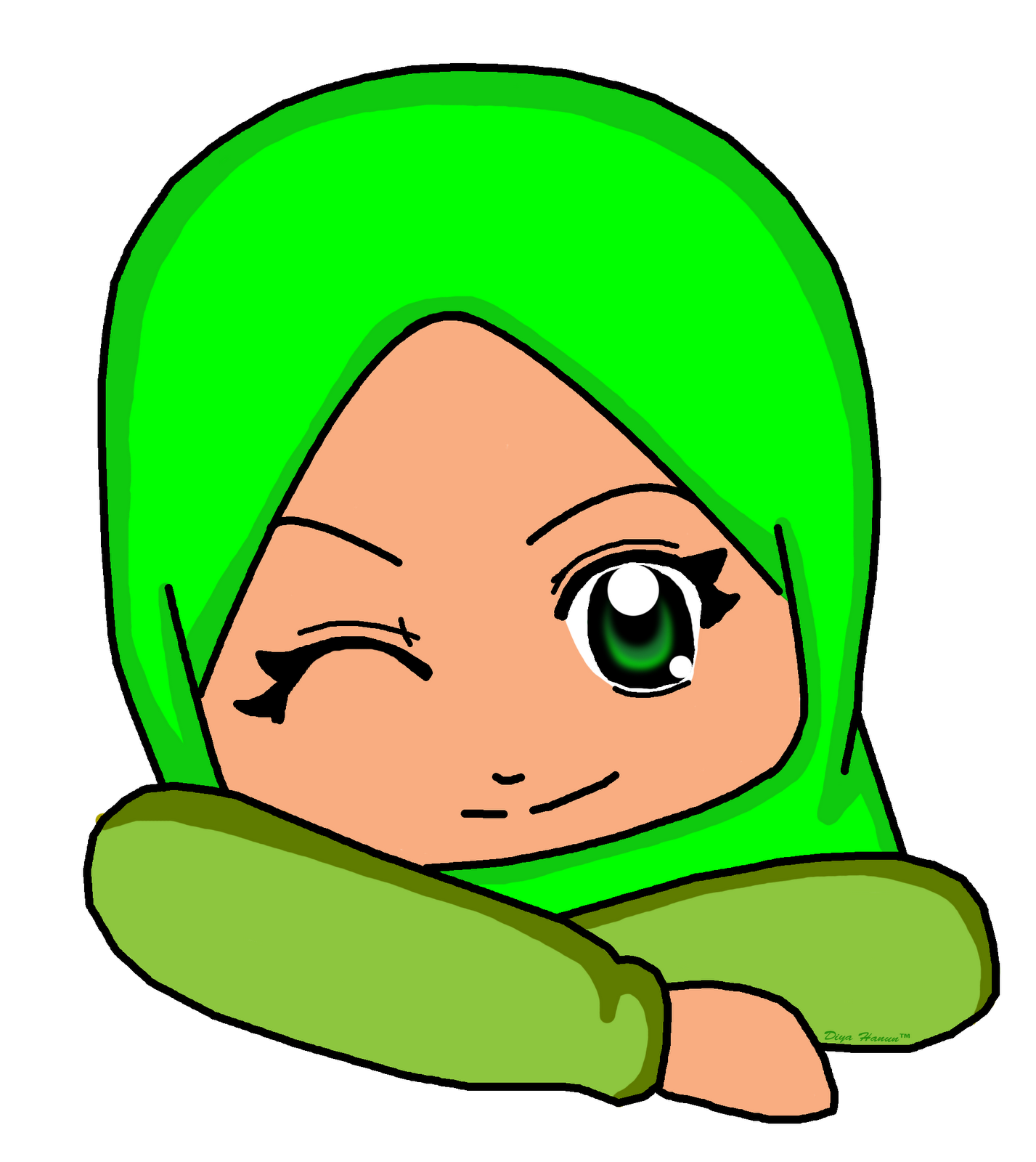 57 Gambar Animasi Guru Muslimah Mengajar