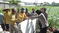 Polres Mojokerto Bangun 2 Sumur Bor Topang Irigasi Lahan Pertanian di Musim Kemarau