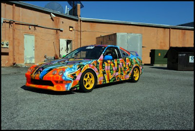 graffiti car, boomber graffiti