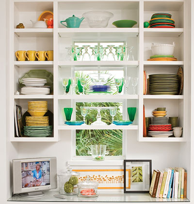 Shelving Ideas  Kitchen on New Home Interior Design  Built In Storage Ideas