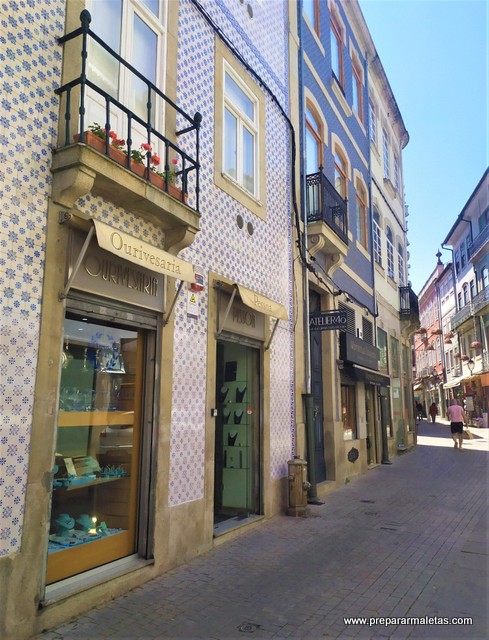 calles bonitas que ver en Viseu Portugal