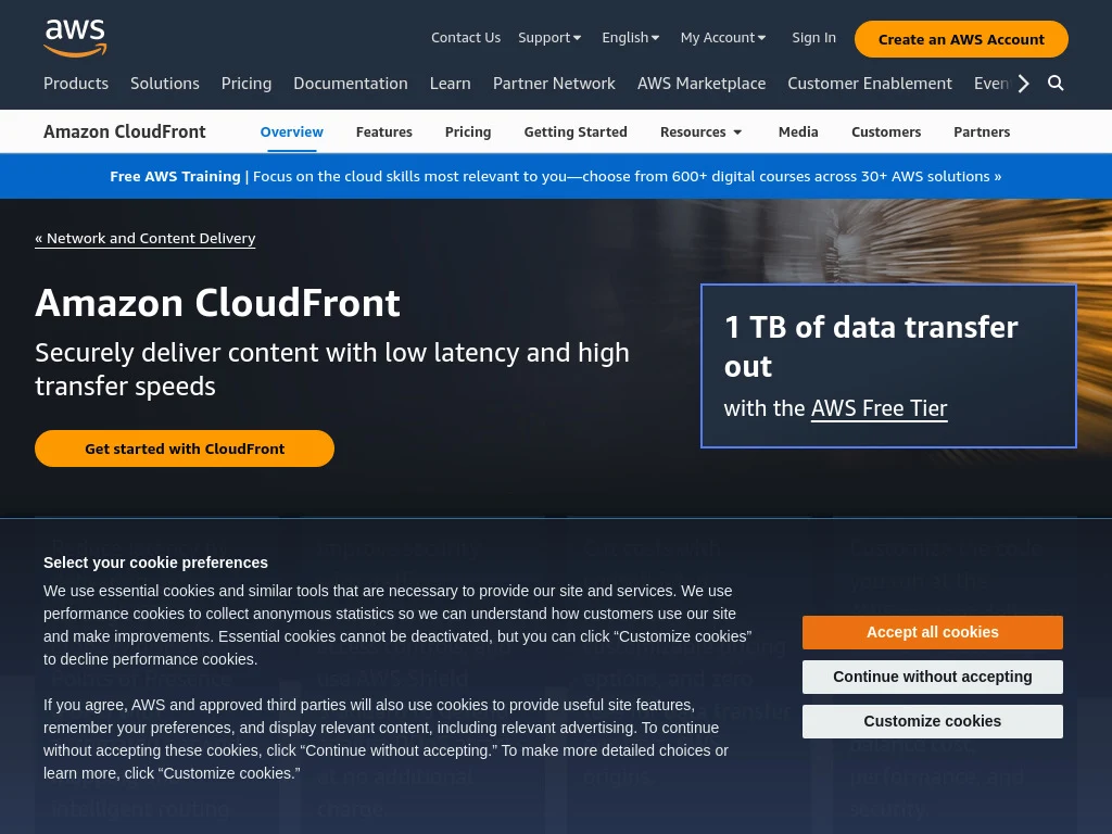 https://aws.amazon.com/cloudfront/