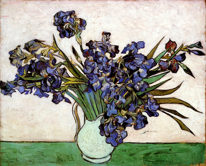 Vase with Irises, 1890