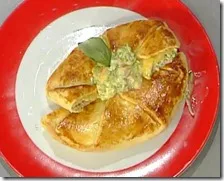 Torta rustica con canestrato, prosciutto cotto e zucchine