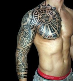 17 Gambar Tato  Tribal Terbaik Tahun 2022 Gambar Tips 