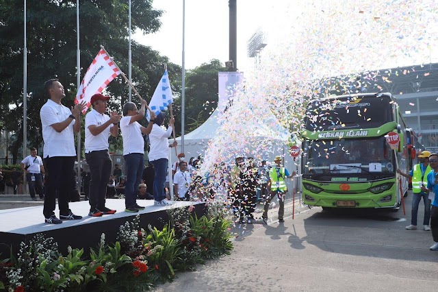 Pertamina  Berangkatkan 3.000 Pemudik ke 17 Daerah di Pulau Jawa