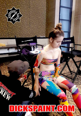 Body Painting MAC Cosmetics Jakarta