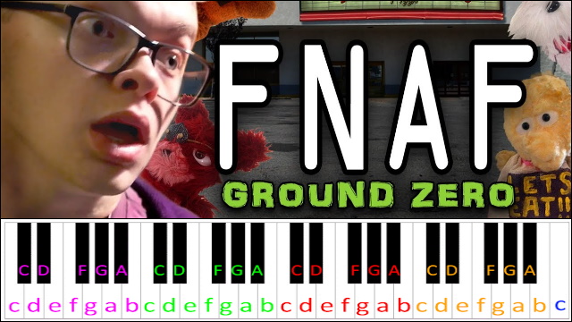 FNAF: Ground Zero by Random Enconters (feat. CG5) Piano / Keyboard Easy Letter Notes for Beginners