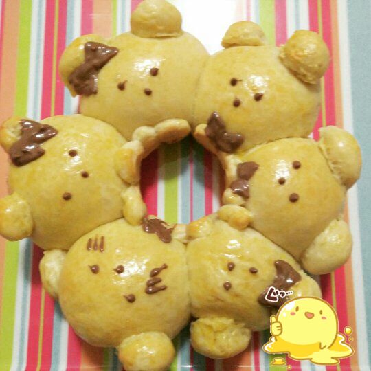 Resep Cara Membuat Roti Sobek Bentuk Boneka Panda