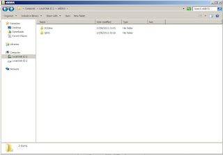 QBasic Tampilan Folder C:/oldDOS