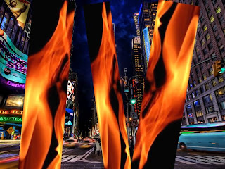 IMAGE IF TIMES SQUAREIS BOMBED, bombing attempt in times square new york