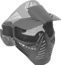 Airsoft Mesh Tactical Mask Airsoft Goggles - Black