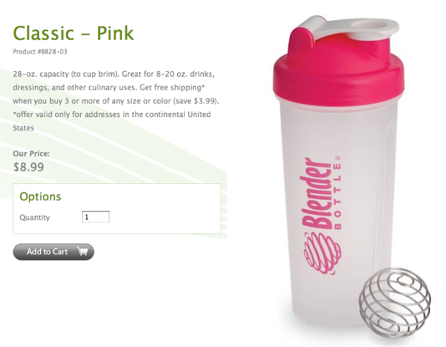 Style Athletics RAgnar Relay Essentials Pink Blender Bottle