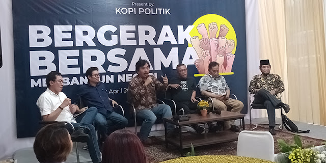 Aktivis 98 Berkumpul, Syahganda: Kita Kembali Perjuangkan Bersama-sama Indonesia Tanpa Orba