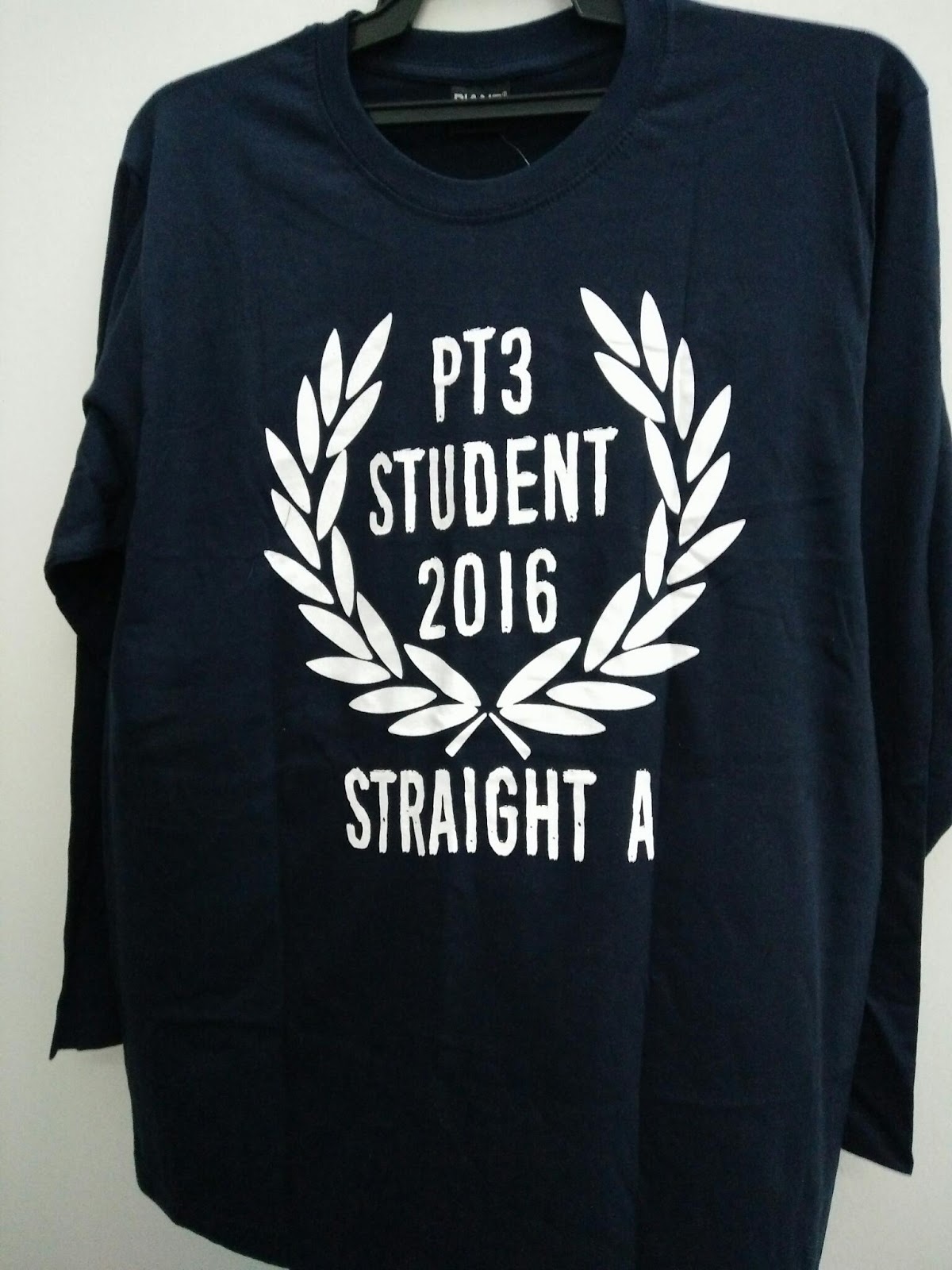 CETAKAN TSHIRT (DESIGN SENDIRI DITERIMA): Tempahan baju kelas