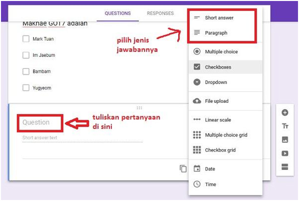 Panduan mudah membuat Google Form