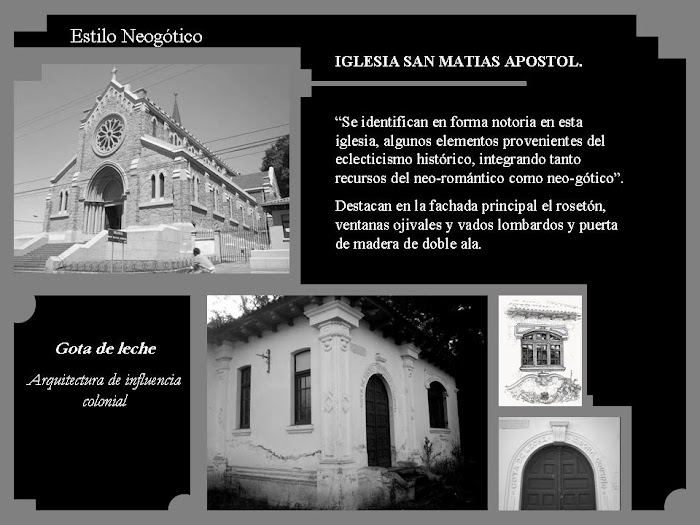neo gótico y neo colonial