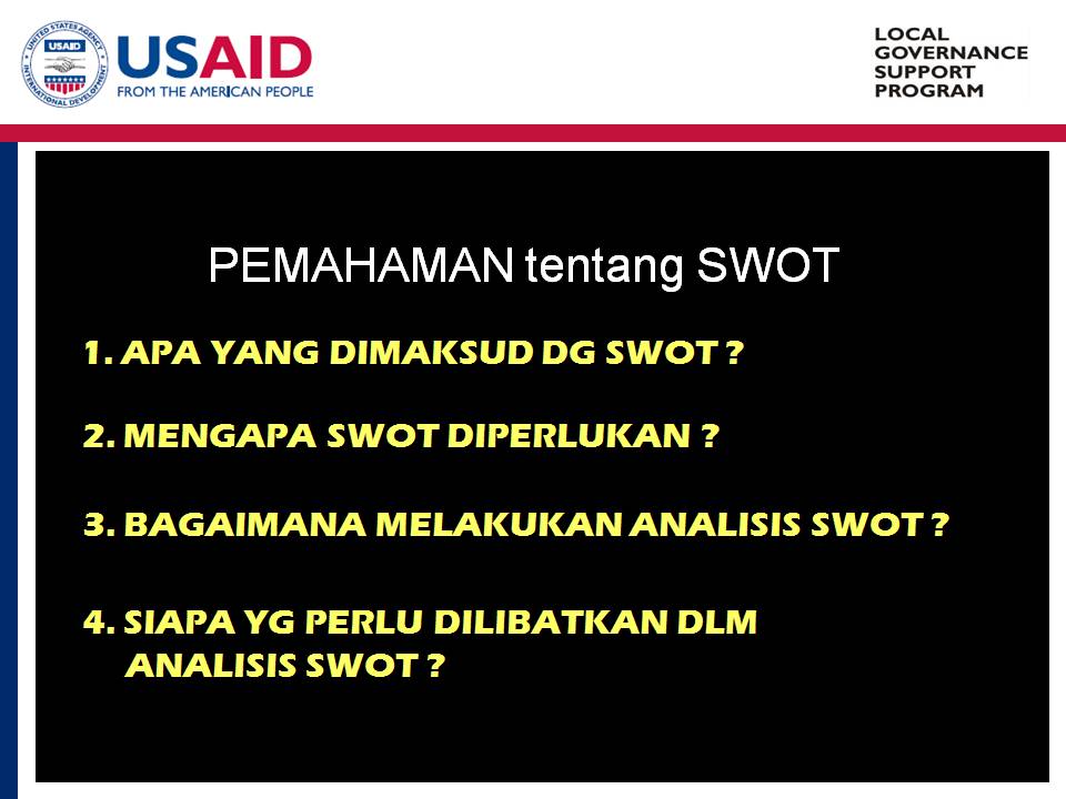  Kota Indonesia Konsep Dasar dan Langkah dalam Analisis SWOT