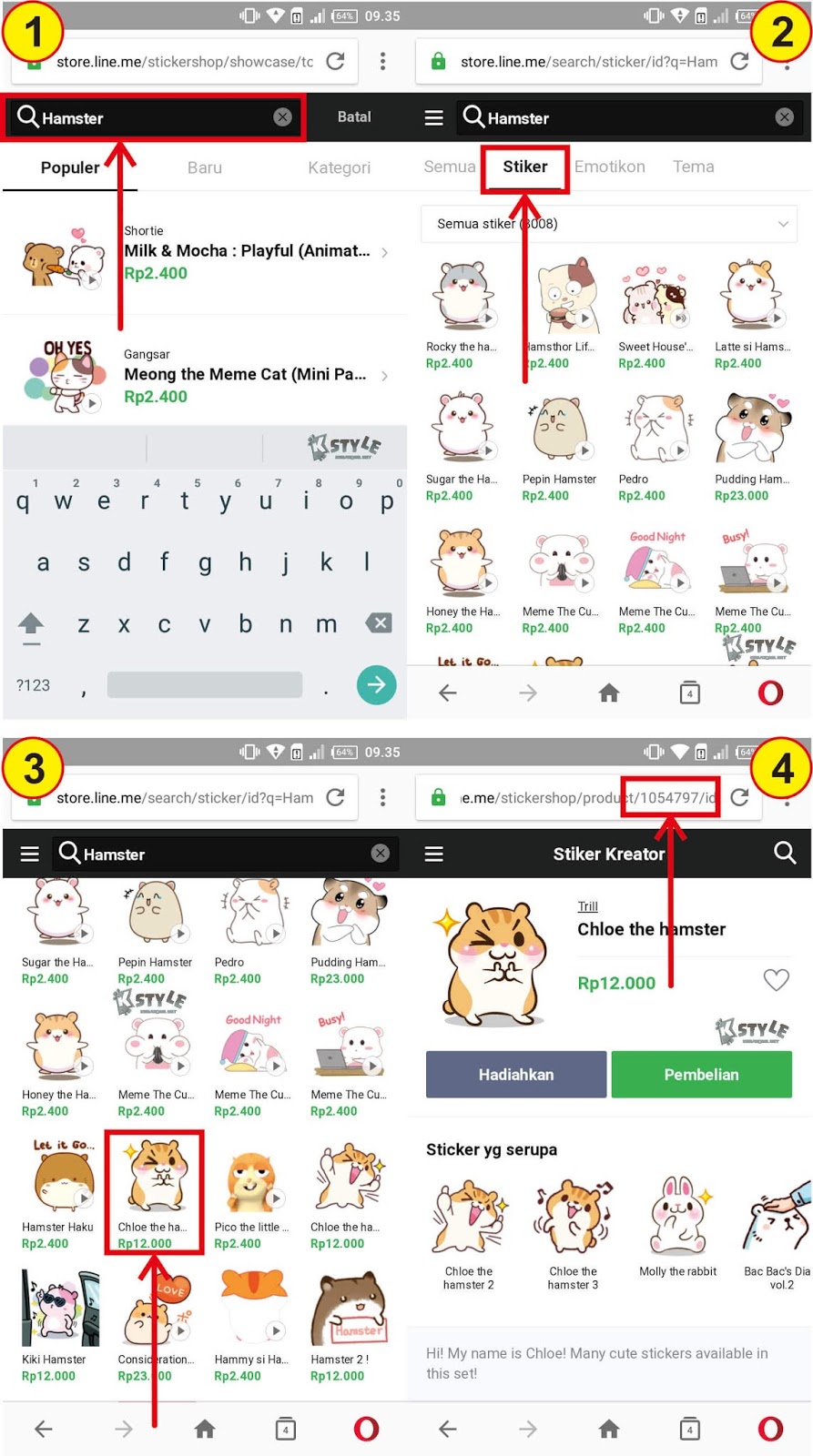 Cara Memasang Sticker Line Pada Aplikasi Whatsapp