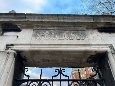 The Special Girls Entrance, Hugh Myddelton School, Clerkenwell, London