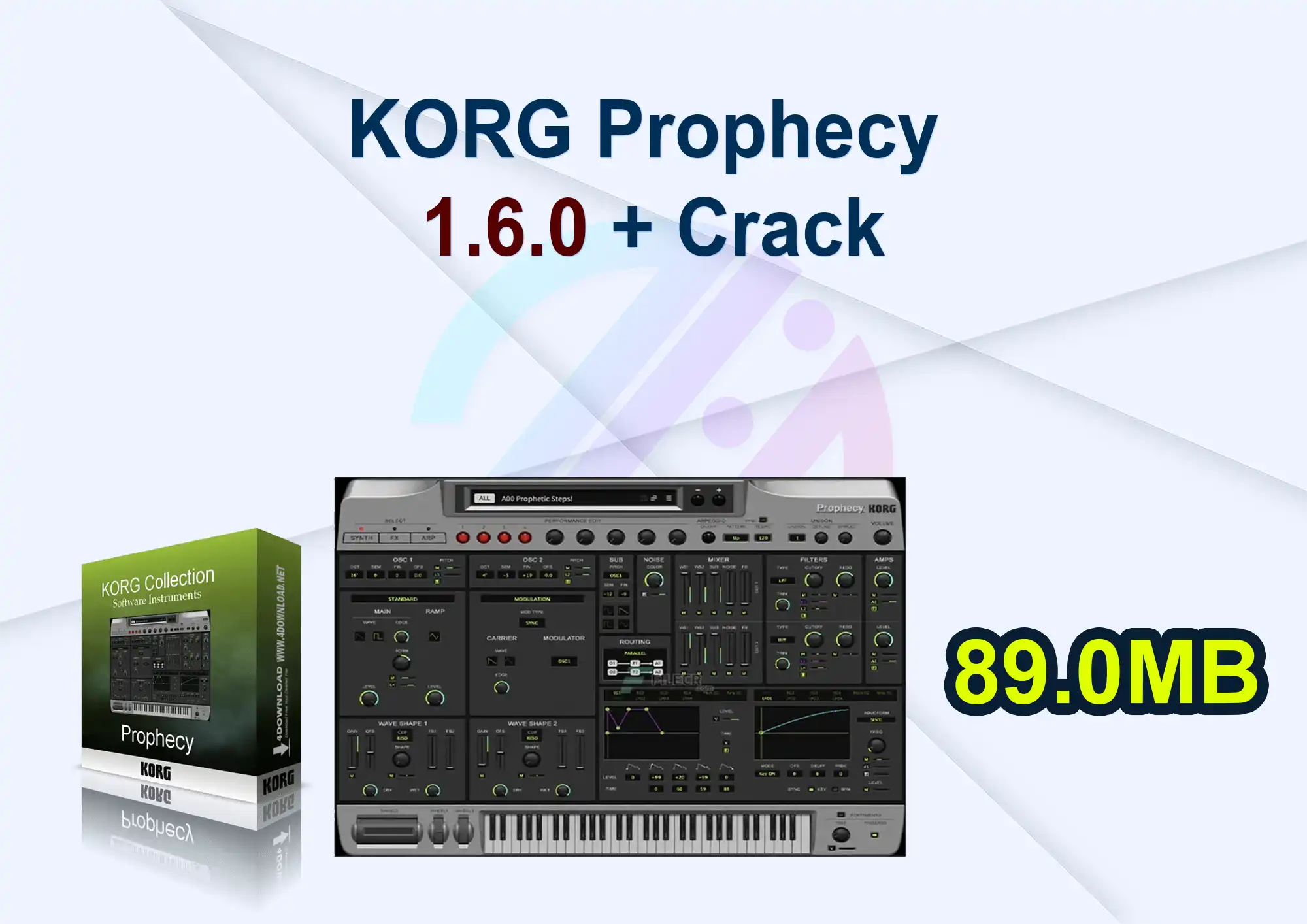 KORG Prophecy 1.6.0 + Crack