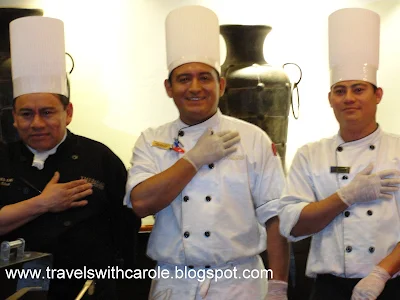 chefs at The Royal/Playa del Carmen in Mexico