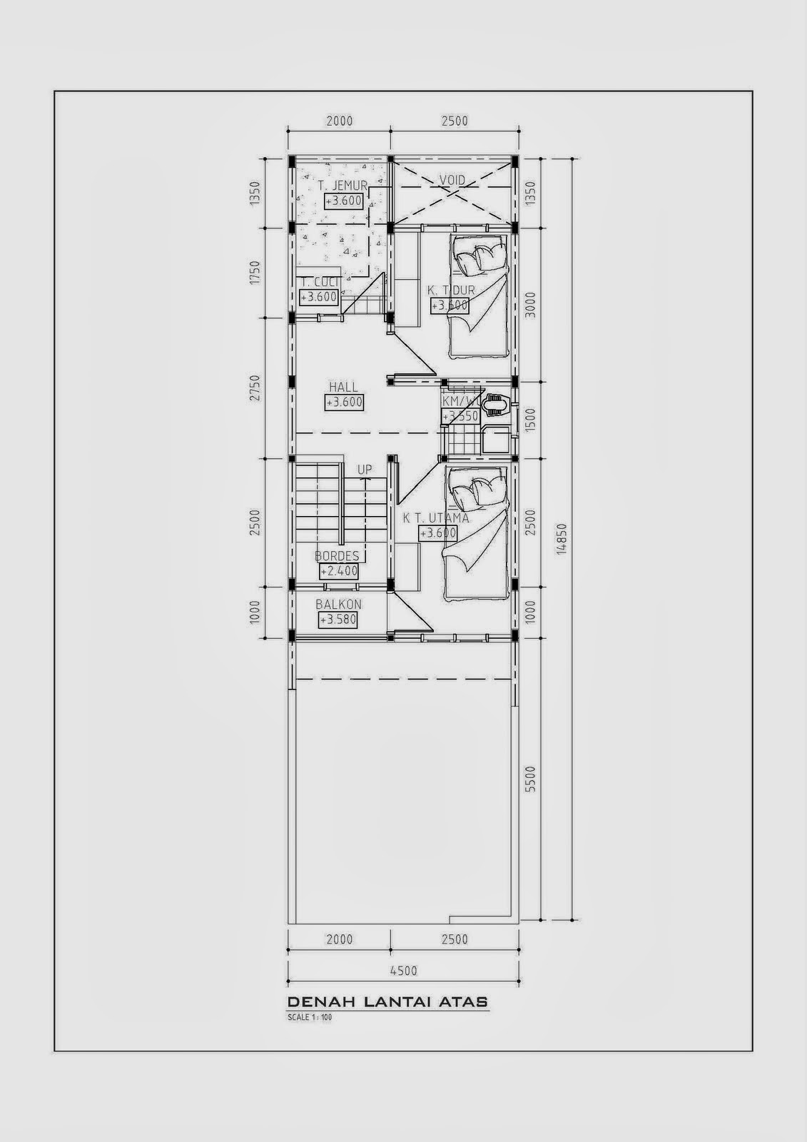 Desain Rumah Mungil 2 Lantai  Inspiratif Desain Rumah  