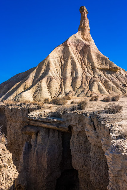 Bardenas Reales, cabezos, España, Navarra