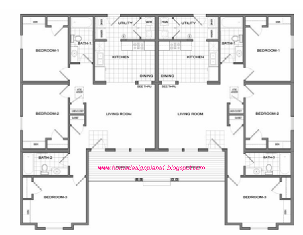 3 Bedroom House Plan Designs