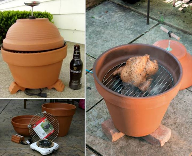 DIY Clay Pot Smoker