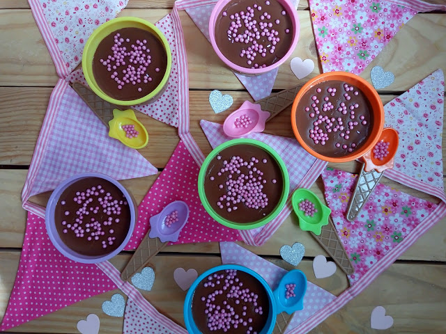 Natillas fáciles con bebida de avellanas y chocolate (en Monsieur Cuisine Plus) Borges Postre Verano Cuqui Fácil Sencillo Rápido Fresquito Cuca