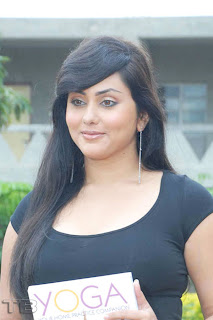 Namitha Back Clear Show