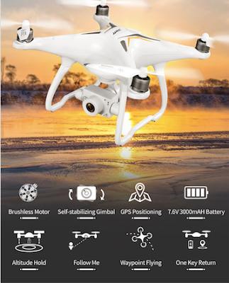 JJRC X6 AIRCUS : Drone Mini Mirip Dji Phantom 4