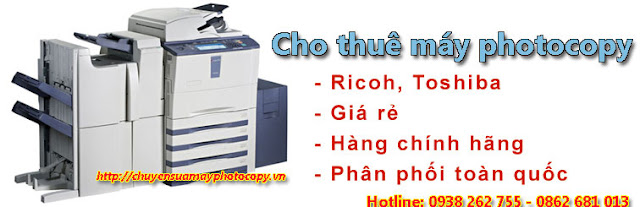 Cho thuê máy photocopy giá rẻ