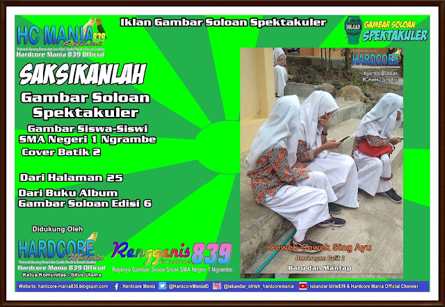 Iklan Gambar Soloan Spektakuler - Gambar Siswa-Siswi SMA Negeri 1 Ngrambe Cover Batik 2 25-6