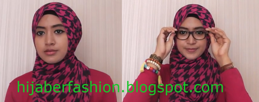 Cara Memakai Jilbab yang Praktis Untuk yang Berkacamata  Tutorial Hijab