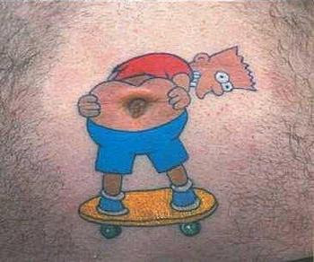 Tato Lucu Udel - Funny Tattoo