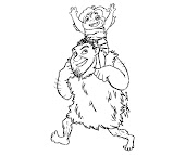 #12 The Croods Coloring Page