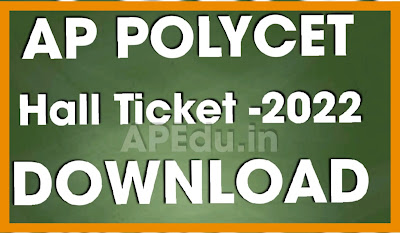 AP Polycet Hall Ticket 2022 - Download Admit Card @polycetap.nic.in