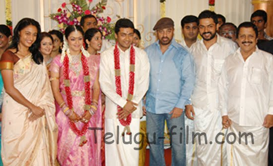 surya jothika marriage photos tamil actress jothika wedding