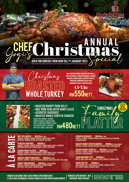 Rockafellers Changkat Christmas Turkey Promotion