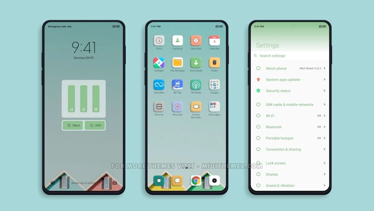 Green Moss v12 MIUI Theme