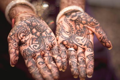 Indian simple mehndi design