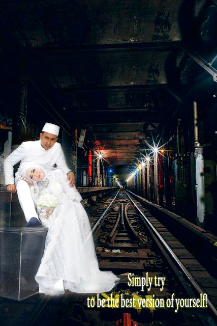 Pre-Wedding Portrait Style of Urban Roads