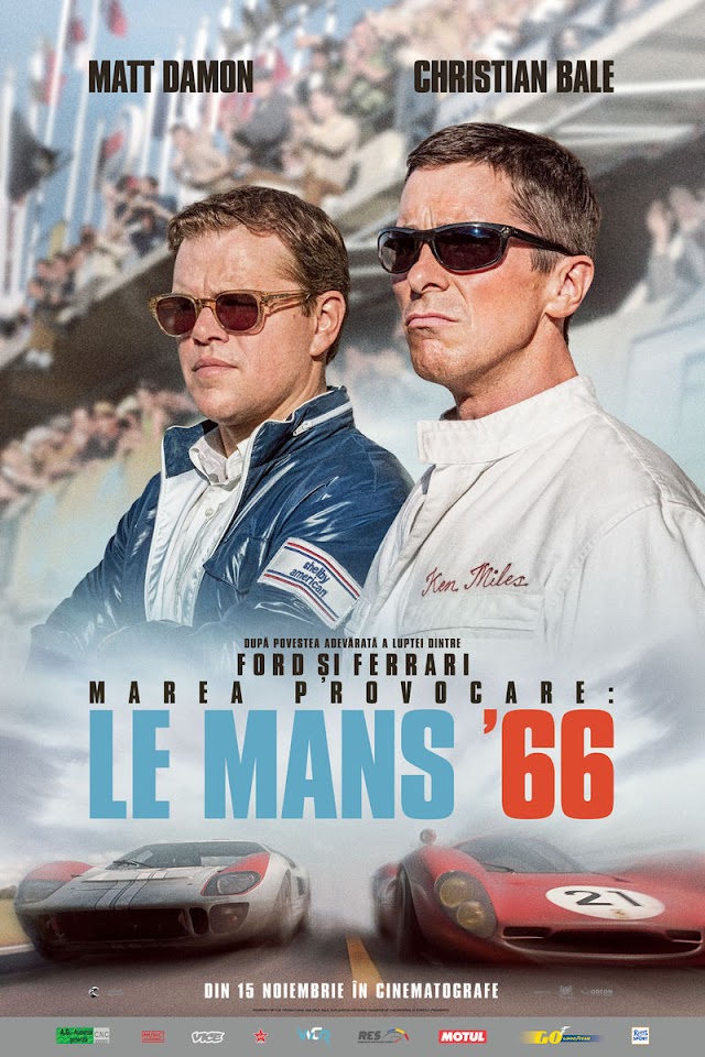 Marea provocare: Le Mans ’66 (Film biografic acțiune 2019) Ford v Ferrari Trailer și detalii