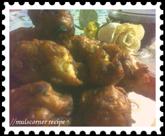 Dari Wanita untuk Wanita: Cucur Pisang (cengkodok pisang)