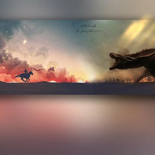 Game of Thrones vs Dragon Wallpaper Engine