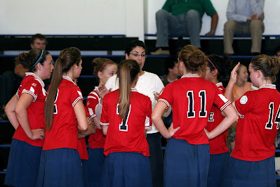 a volleyball team