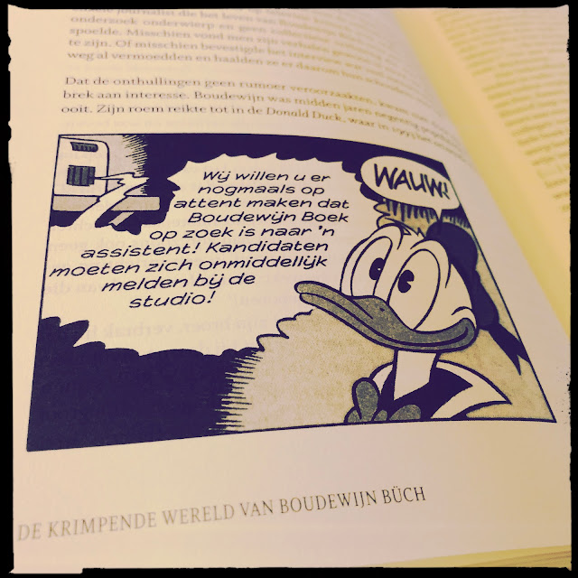 Boudewijn Boek in de Donald Duck