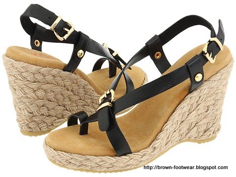 Brown footwear:brown-84756